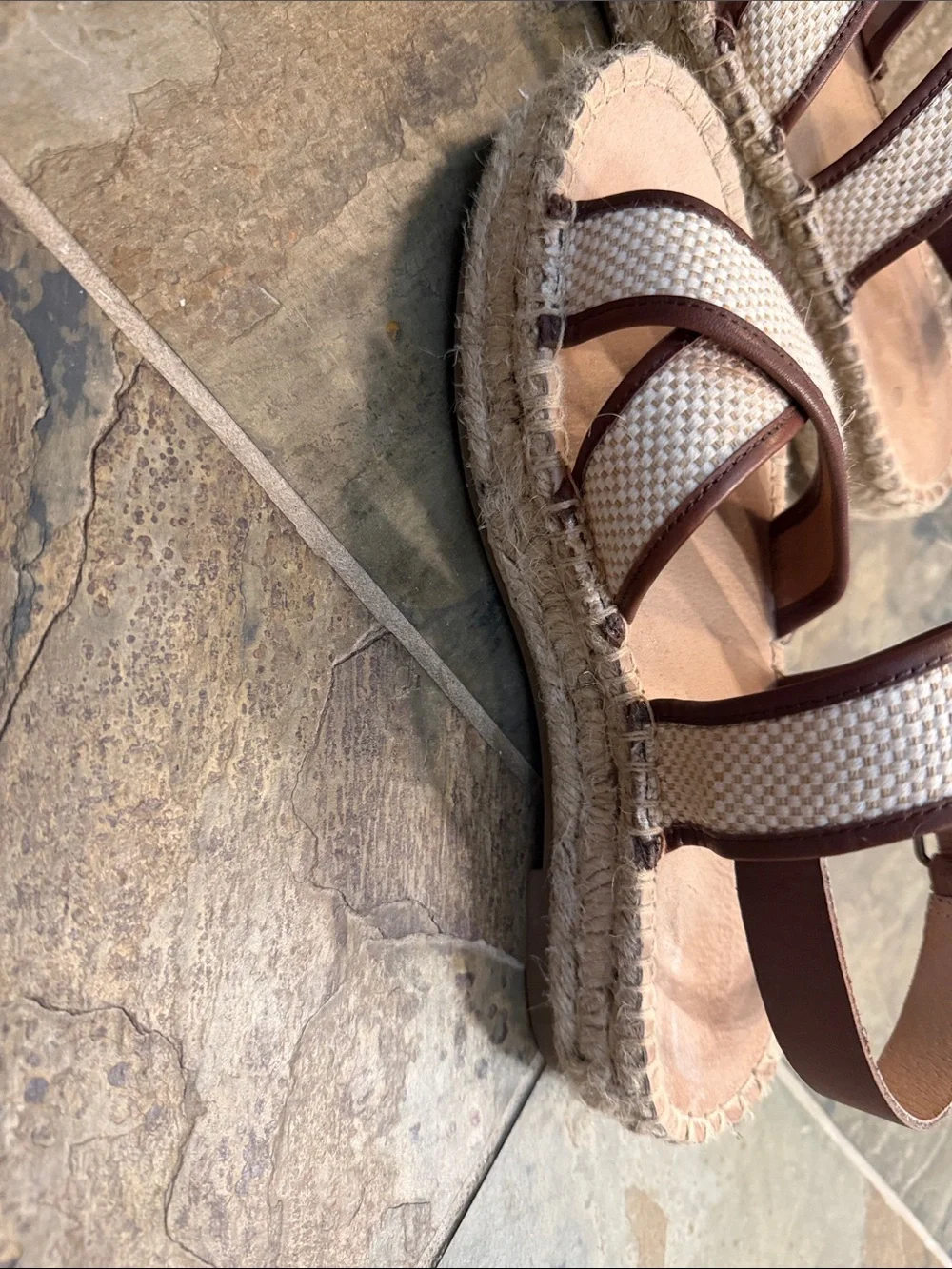 Madewell braided cream
